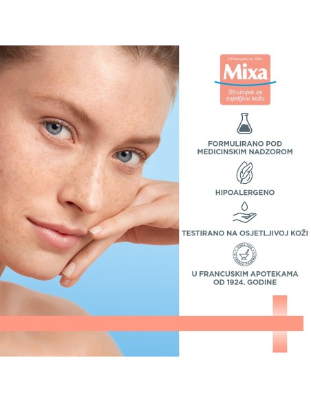 Mixa Hyalurogel Rich njega za intenzivnu hidrataciju osjetljive i suhe kože 50 ml