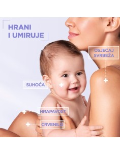 Mixa Panthenol Comfort umirujuća krema za kožu sklonu atopiji 400ml 2