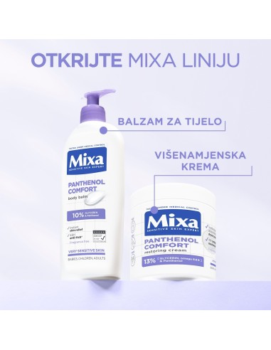 Mixa Panthenol Comfort umirujuća krema za kožu sklonu atopiji 400ml