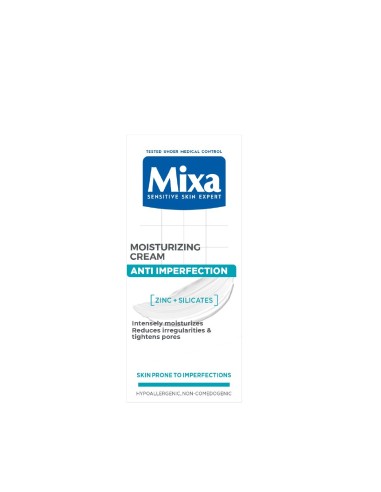 Mixa Hidratantna krema za osjetljivu kožu sklonu nesavršenostima 50 ml