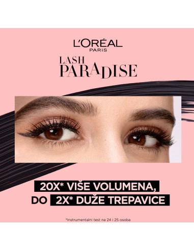 L'Oreal Paris Lash Paradise Maskara Black