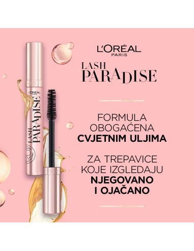 L'Oreal Paris Lash Paradise Maskara Black