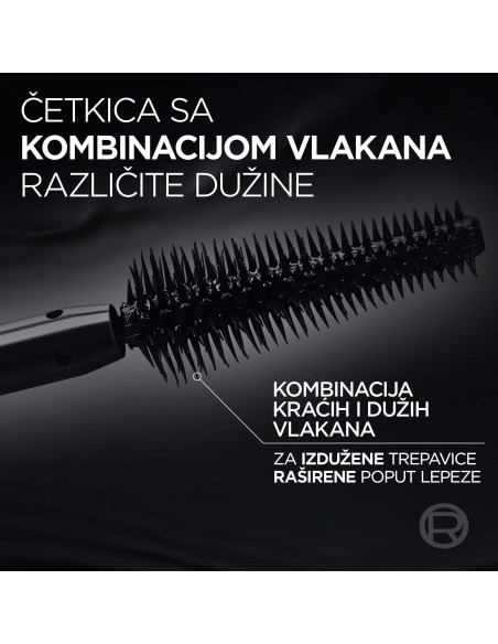 L'Oréal Paris Panorama All Night Black Maskara