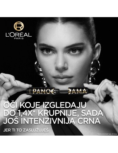 L'Oréal Paris Panorama All Night Black Maskara