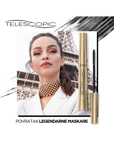 L'Oreal Paris Telescopic black maskara
