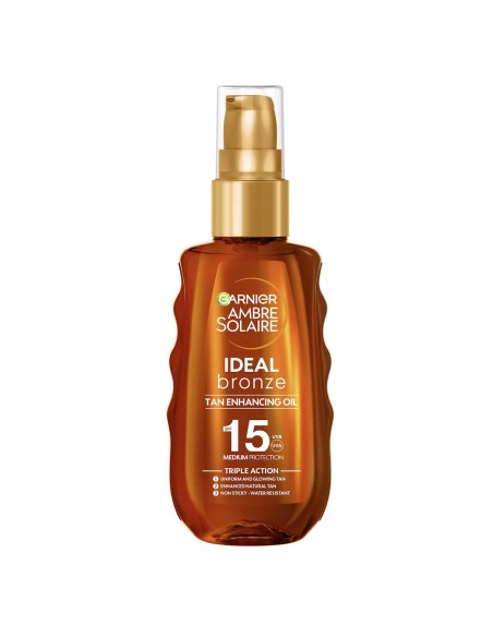 Garnier Ambre Solaire Ideal Bronze ulje za sunčanje SPF15 150ml