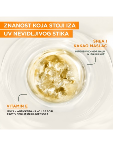 Garnier Ambre Solaire Super UV nevidljivi stik za lice za zaštitu od sunca SPF50+