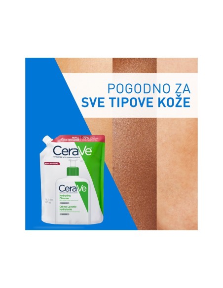 CeraVe Hidratantna emulzija za čišćenje za normalnu do suhu kožu + Refill Promo pakiranje