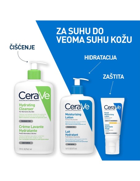 CeraVe Hidratantni losion za suhu do vrlo suhu kožu + Refill Promo pakiranje