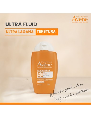 Avene Sun Ultra Fluid nevidljivi SPF 50+