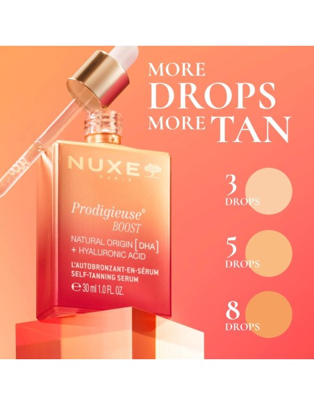 Nuxe Prodigieuse Boost Serum za samotamnjenje