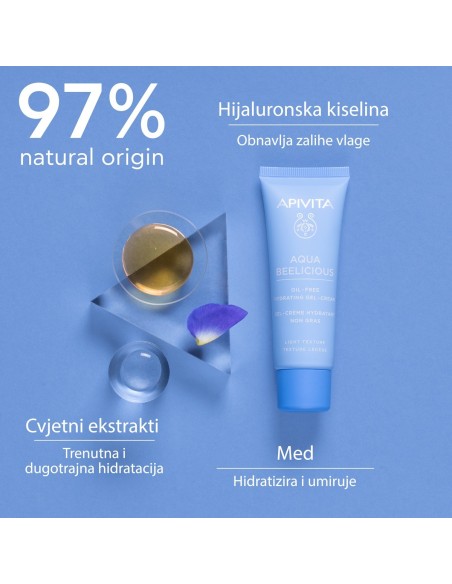 Apivita Aqua Beelicious Oil-Free Hydrating Gel-Cream Light Texture