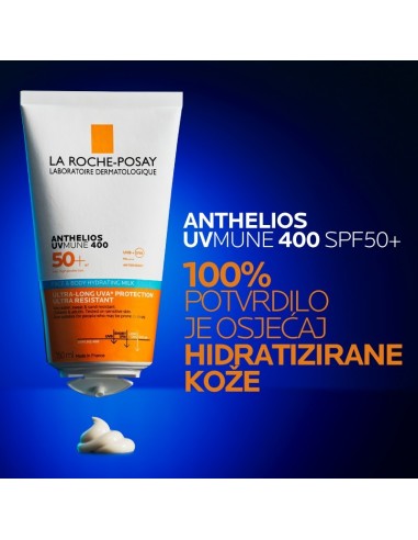 La Roche-Posay Anthelios Hidratantno mlijeko za zaštitu od sunca za lice i tijelo SPF 50+