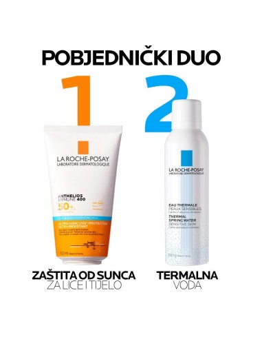 La Roche-Posay Anthelios Hidratantno mlijeko za zaštitu od sunca za lice i tijelo SPF 50+