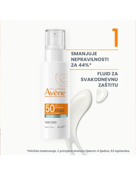 Avene Sun Fluid anti-imperfection SPF50