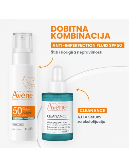 Avene Sun Fluid anti-imperfection SPF50