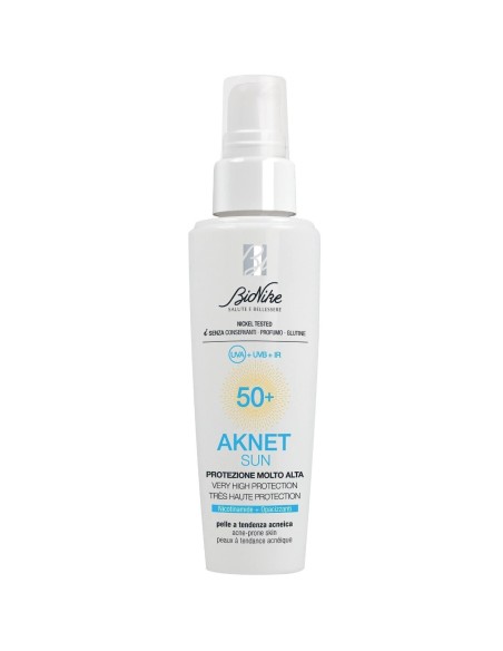 Bionike Aknet Sun Fluid SPF50+ UV zaštita lagane fluidne teksture (Very high protection)