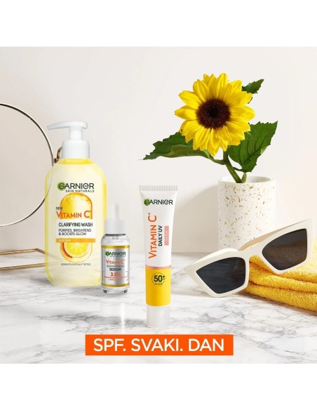 Garnier Skin Naturals Vitamin C dnevni fluid za blistavu kožu SPF50+  40ml