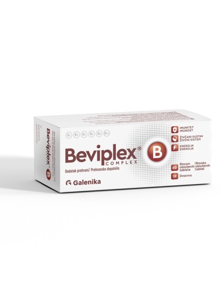 Galenika Beviplex Vitamini B kompleksa tablete
