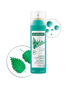 Klorane suhi šampon s koprivom i vitaminom E 2