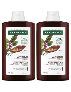 Klorane šampon protiv opadanja kose s kininom 400 ml DUO
