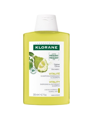 Klorane energizirajući i lagani šampon s citrusom