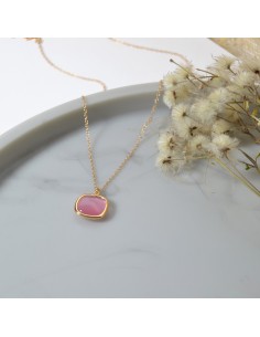 Farma Bijoux Hipoalergena ogrlica With Rose Quarz 1GQ14 2