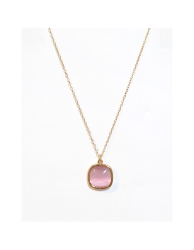 Farma Bijoux Hipoalergena ogrlica With Rose Quarz 1GQ14