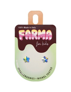 Farma Bijoux Hipoalergene naušnice Aurora Boreale 5 mm