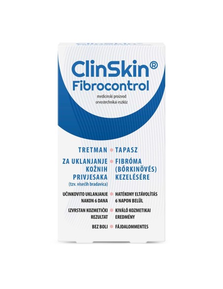 ClinSkin Fibrocontrol tretman za uklanjanje kožnih privjesaka