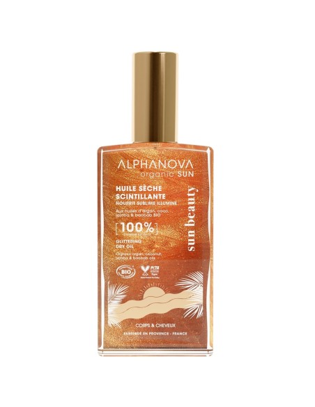 Alphanova Organic Sun Scintillante Zlatno Ulje