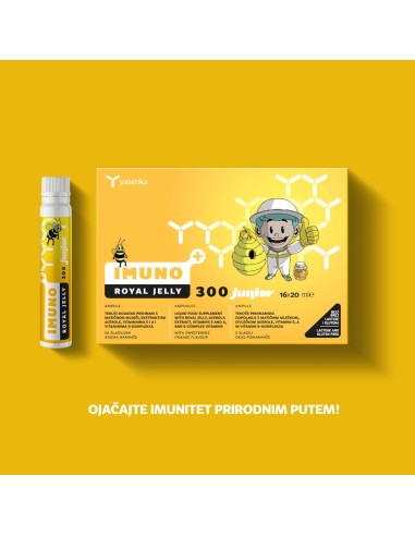 Yasenka Imuno Royal Jelly 300 Junior ampule