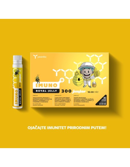 Yasenka Imuno Royal Jelly 300 Junior ampule