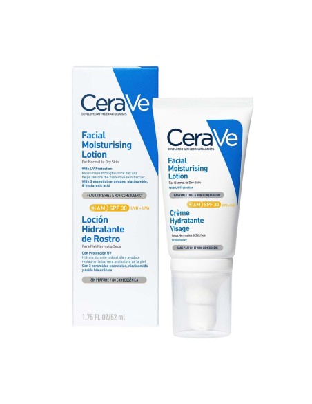 CeraVe Hidratantna njega za lice za normalnu do suhu kožu SPF30 -30%