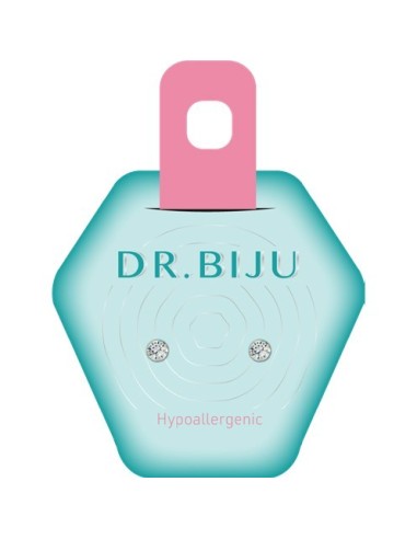 Dr. Biju Hipoalergene naušnice DXI33C001 XIRI 3.3 mm Crystal