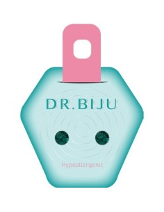 Dr. Biju Hipoalergene naušnice DXI53C205 XIRI 5.3 mm Emerald