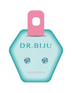 Dr. Biju Hipoalergene naušnice DXI53C202 XIRI 5.3 mm Aquamarine