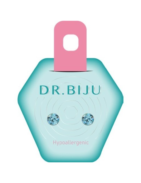 Dr. Biju Hipoalergene naušnice DXI53C202 XIRI 5.3 mm Aquamarine