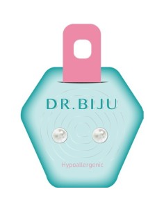 Dr. Biju Hipoalergene naušnice DPE60C650 PEARL 6.0 mm White