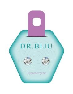 Dr. Biju Hipoalergene naušnice DXI71C001 XIRI 7.1 mm Crystal