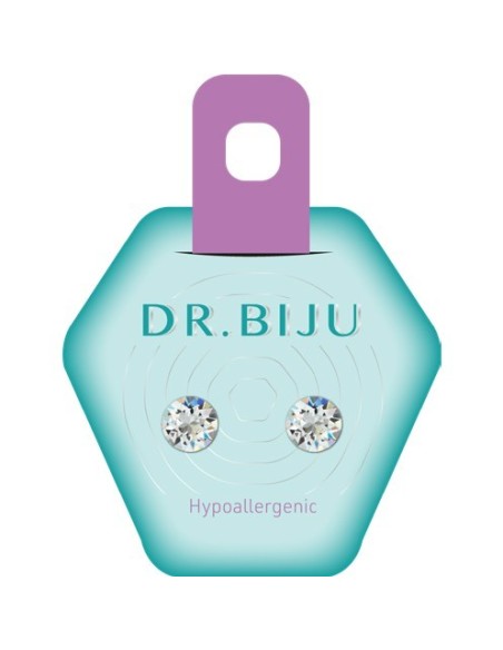 Dr. Biju Hipoalergene naušnice DXI71C001 XIRI 7.1 mm Crystal
