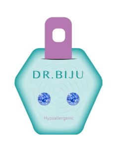 Dr. Biju Hipoalergene naušnice DXI71C206 XIRI 7.1 mm Sapphire