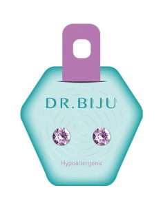 Dr. Biju Hipoalergene naušnice DXI71C371 XIRI 7.1 mm Violet