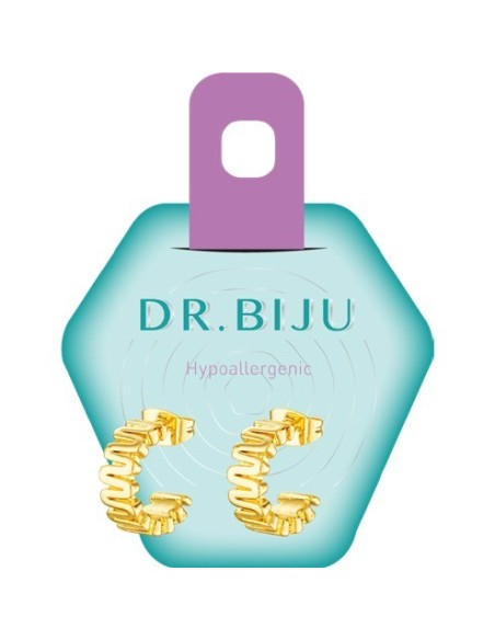 Dr. Biju Hipoalergene naušnice DRI140B030 RING 14 mm Gold