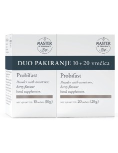 Master of Pharmacy Probifast prašak a20 + a10 PROMO, dodatak prehrani