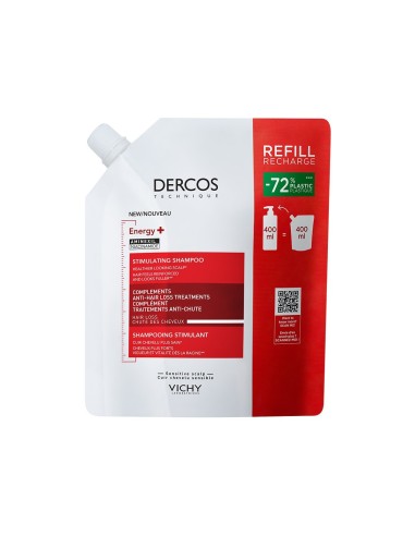Vichy Dercos Šampon Energy+ protiv ispadanja kose Refill 400 ml