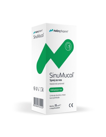 Nutripharm Sinumucol sprej za nos