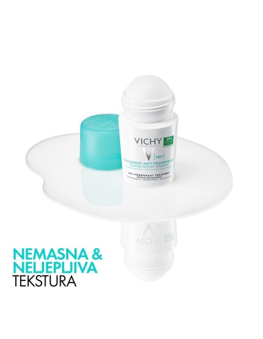 Vichy Deodorant Roll-on dezodorans protiv prekomjernog znojenja do 48h (zeleni)