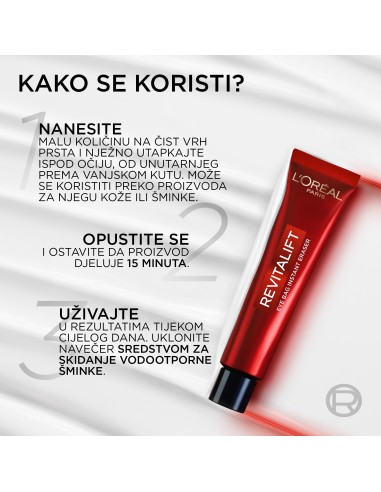 L'Oreal Paris Revitalift Laser krema protiv podočnjaka 15ml
