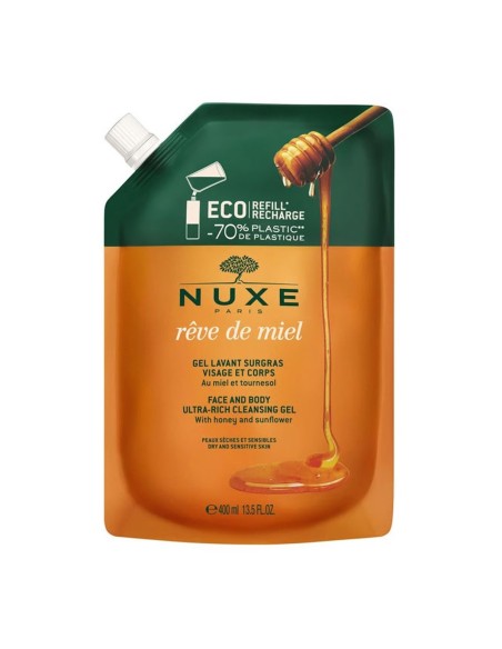 Nuxe Reve de Miel Iznimno bogat gel za čišćenje lica i tijela Refill